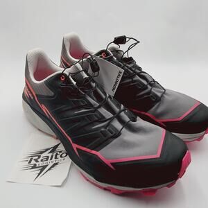 Mens Size 11 Salomon Trail Running Shoes Thundercross Plum Kitten Pink L47382600